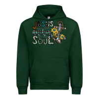 Forest Green jesus is the anchor of my soul Urban Hoodie - SublimationCraftShop