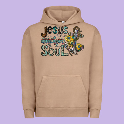 Jesus Is The Anchor Of My Soul Urban Hoodie Designed By Sublimationcraftshop