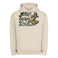 Pigment French Oak jesus is the anchor of my soul Urban Hoodie - SublimationCraftShop
