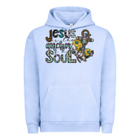 Pigment Grape Ice jesus is the anchor of my soul Urban Hoodie - SublimationCraftShop