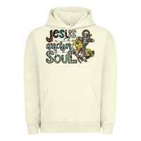 Pigment Pistachio jesus is the anchor of my soul Urban Hoodie - SublimationCraftShop