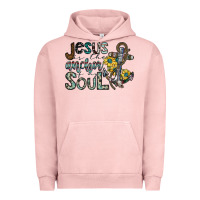 Pigment Salmon jesus is the anchor of my soul Urban Hoodie - SublimationCraftShop
