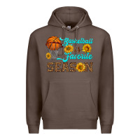 Coffee basketball is my favorite season Premium Hoodie - HRA Design Shop
