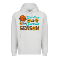 Dove Grey basketball is my favorite season Premium Hoodie - HRA Design Shop