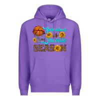 Purple basketball is my favorite season Premium Hoodie - HRA Design Shop