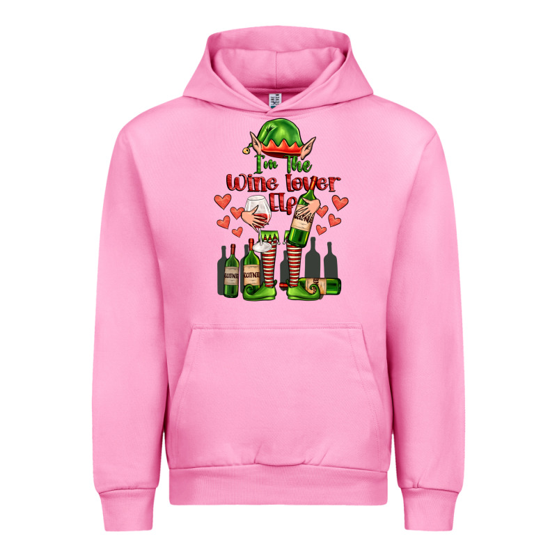 Im The Wine Lover Elf Urban Hoodie by FaDigitalArtStudio | Teevron