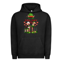 Pigment Black im the wine lover elf Urban Hoodie - FaDigitalArtStudio