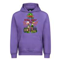 Tulip im the wine lover elf Urban Hoodie - FaDigitalArtStudio