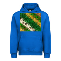 Cobalt St. Patrick's Day leopard cowhide glitter tumbler Urban Hoodie - Neo Western