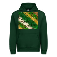 Forest Green St. Patrick's Day leopard cowhide glitter tumbler Urban Hoodie - Neo Western