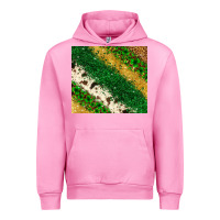 Fuchsia Pink St. Patrick's Day leopard cowhide glitter tumbler Urban Hoodie - Neo Western