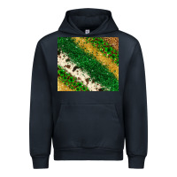 Navy St. Patrick's Day leopard cowhide glitter tumbler Urban Hoodie - Neo Western