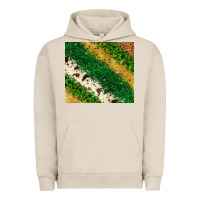 Pigment French Oak St. Patrick's Day leopard cowhide glitter tumbler Urban Hoodie - Neo Western