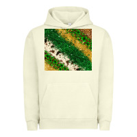 Pigment Pistachio St. Patrick's Day leopard cowhide glitter tumbler Urban Hoodie - Neo Western