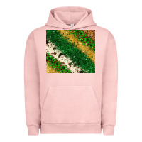 Pigment Salmon St. Patrick's Day leopard cowhide glitter tumbler Urban Hoodie - Neo Western