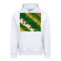St. Patrick's Day Leopard Cowhide Glitter Tumbler Urban Hoodie | Teevron
