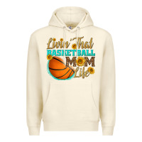 Sandshell livin' that basketball mom life Premium Hoodie - HRA Design Shop