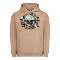 Pigment Burro Halloween Skeleton Urban Hoodie - CowhideDigitalArt