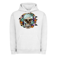 Pigment Lunar Rock Halloween Skeleton Urban Hoodie - CowhideDigitalArt