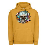 Pigment Peanut Butter Halloween Skeleton Urban Hoodie - CowhideDigitalArt