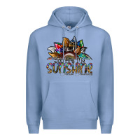 Colony Blue you are my sunshine autism awareness Premium Hoodie - SublimationCraftShop