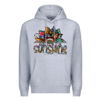 Heather Grey you are my sunshine autism awareness Premium Hoodie - SublimationCraftShop
