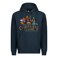 Navy you are my sunshine autism awareness Premium Hoodie - SublimationCraftShop
