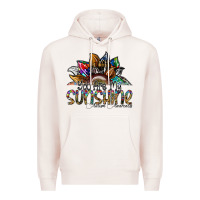 Pale Pink you are my sunshine autism awareness Premium Hoodie - SublimationCraftShop
