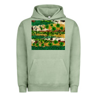 Pigment Oil Green St. Patrick's Day leopard cowhide shamrock tumbler Urban Hoodie - Neo Western