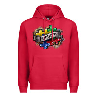 Cardinal austism Premium Hoodie - SublimationCraftShop