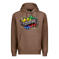 Chestnut austism Premium Hoodie - SublimationCraftShop