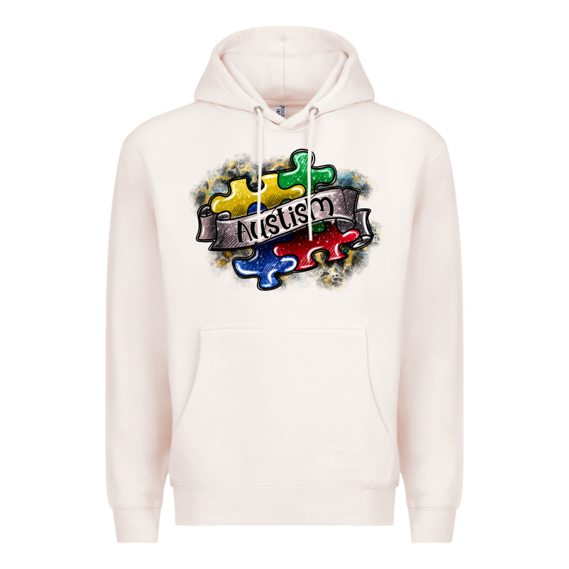 Austism Premium Hoodie by SublimationCraftShop | Teevron
