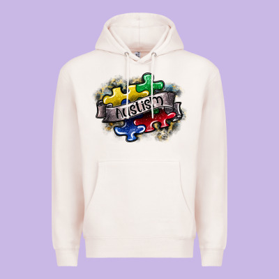 Austism Premium Hoodie Designed By Sublimationcraftshop