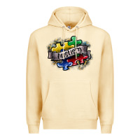 Pina Colada austism Premium Hoodie - SublimationCraftShop