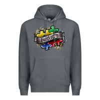 Rock austism Premium Hoodie - SublimationCraftShop
