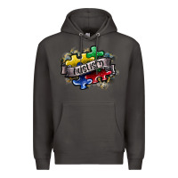 Smoke austism Premium Hoodie - SublimationCraftShop