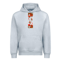 Heather Grey volleyball penwraps Urban Hoodie - HRA Design Shop