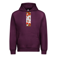 Mauve Wine volleyball penwraps Urban Hoodie - HRA Design Shop