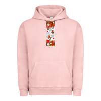 Pigment Salmon volleyball penwraps Urban Hoodie - HRA Design Shop