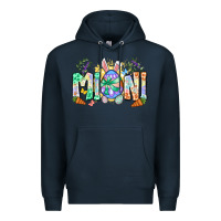 Navy Easter Day mini Premium Hoodie - Neo Western