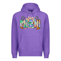 Purple Easter Day mini Premium Hoodie - Neo Western