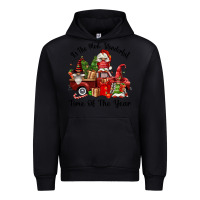 Black its the most wonderful time of the year Urban Hoodie - FaDigitalArtStudio