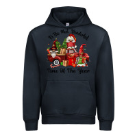 Navy its the most wonderful time of the year Urban Hoodie - FaDigitalArtStudio