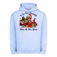 Pigment Grape Ice its the most wonderful time of the year Urban Hoodie - FaDigitalArtStudio