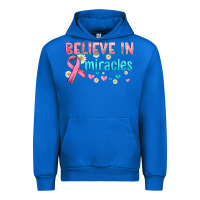 Believe In Miracles With Ribbon Urban Hoodie | Teevron