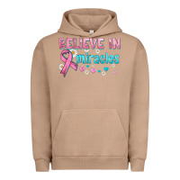 Pigment Burro believe in miracles with ribbon Urban Hoodie - HRA Design Shop
