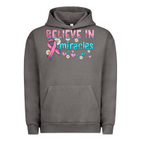 Pigment Tornado believe in miracles with ribbon Urban Hoodie - HRA Design Shop