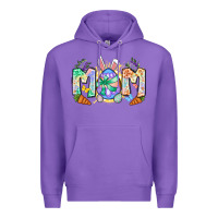 Purple Easter Day mom Premium Hoodie - Neo Western