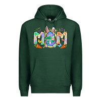 Sports Green Easter Day mom Premium Hoodie - Neo Western