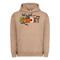 Pigment Burro Let's Get Spooky Urban Hoodie - CowhideDigitalArt